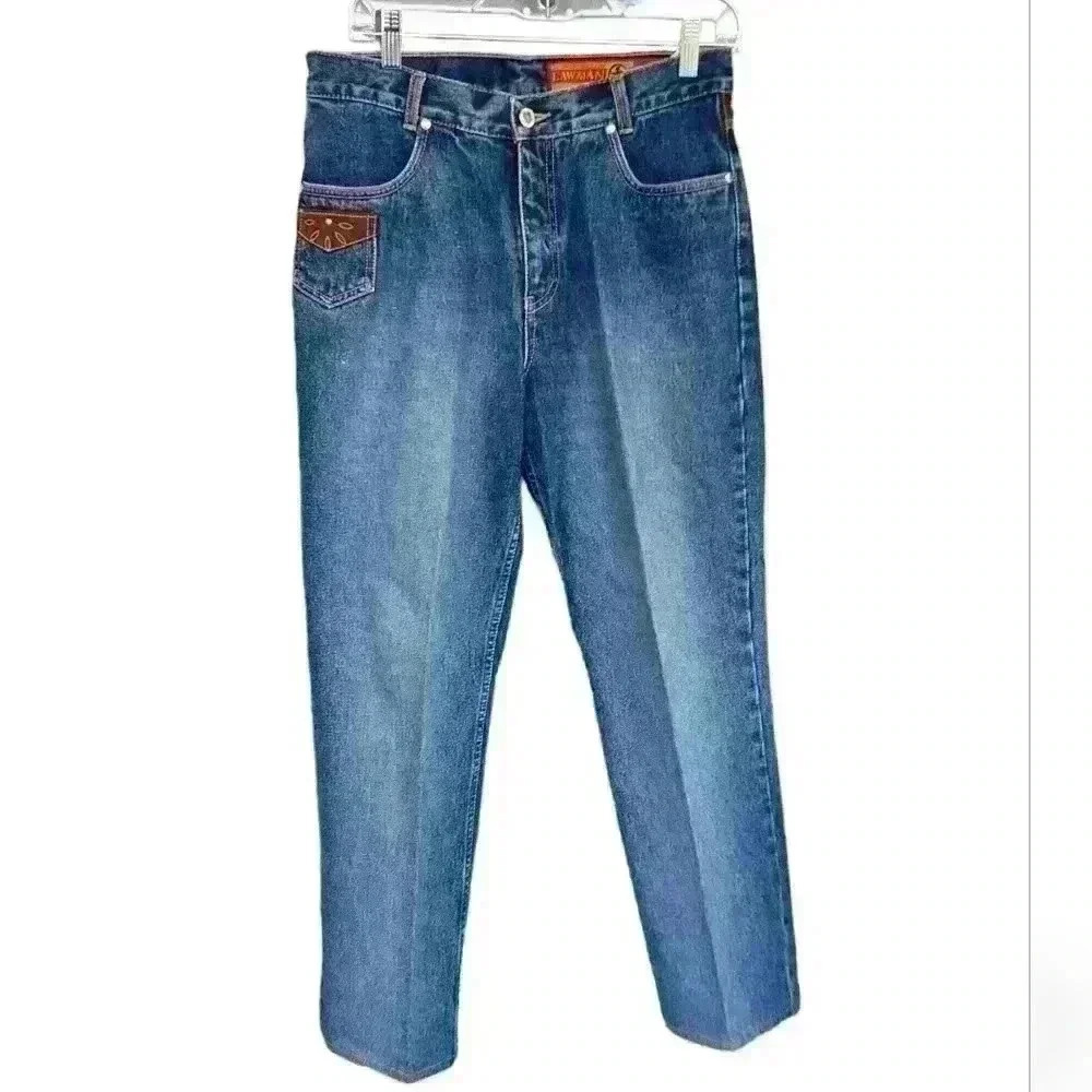 Lawman High-Rise Western Jeans Bareback Vintage